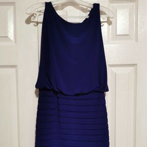 Blue Mid length Dress
